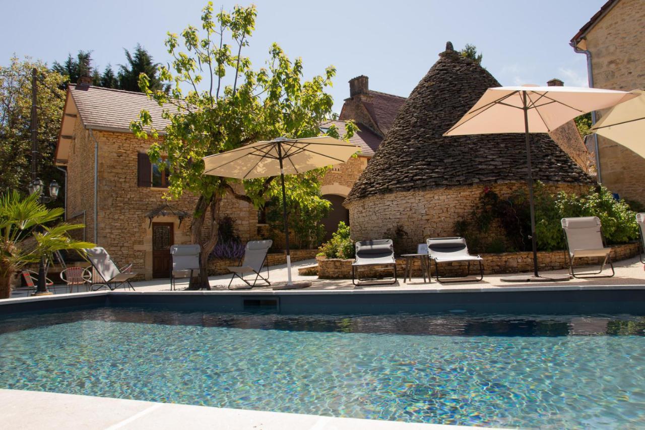 Aux Bories De Marquay, Chambres D'Hotes B&B Avec Piscine Et Spa Pres De Sarlat Ngoại thất bức ảnh