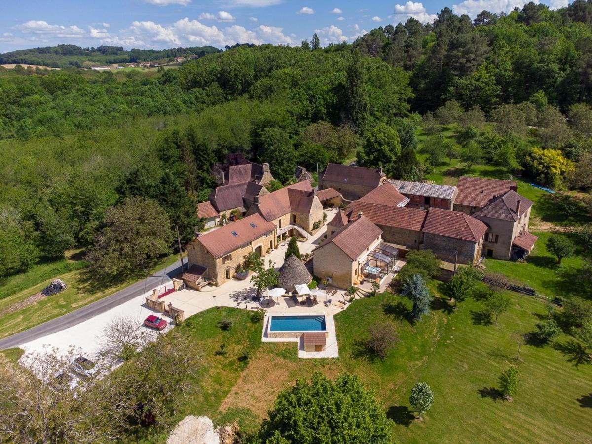 Aux Bories De Marquay, Chambres D'Hotes B&B Avec Piscine Et Spa Pres De Sarlat Ngoại thất bức ảnh