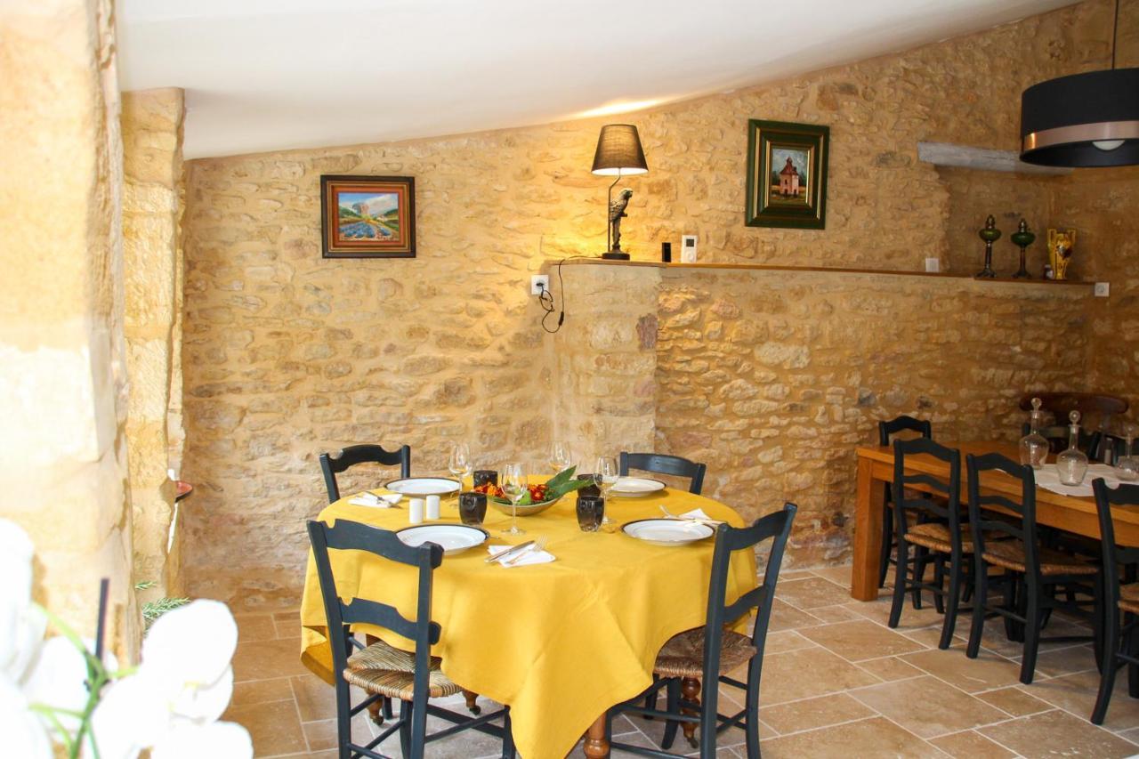Aux Bories De Marquay, Chambres D'Hotes B&B Avec Piscine Et Spa Pres De Sarlat Ngoại thất bức ảnh