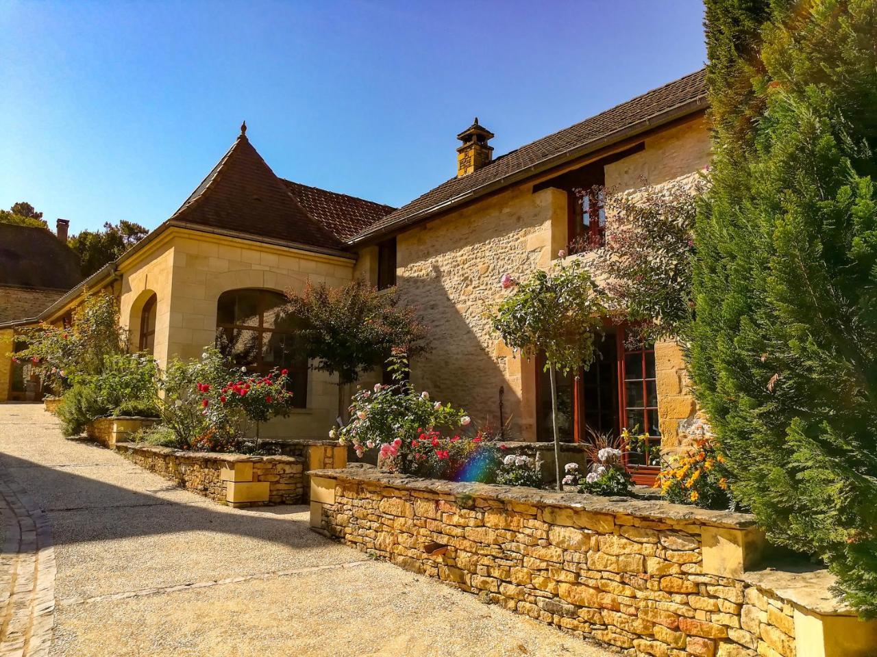Aux Bories De Marquay, Chambres D'Hotes B&B Avec Piscine Et Spa Pres De Sarlat Ngoại thất bức ảnh