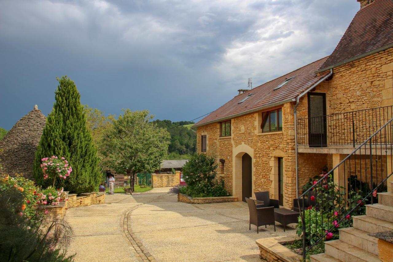 Aux Bories De Marquay, Chambres D'Hotes B&B Avec Piscine Et Spa Pres De Sarlat Ngoại thất bức ảnh